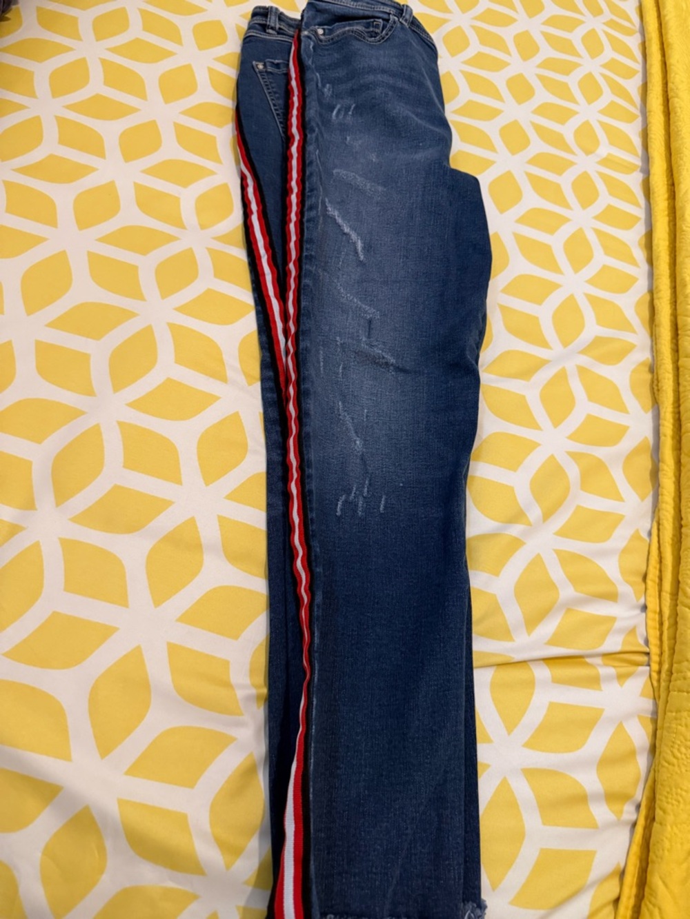 INC International Concepts Dark Blue Skinny Leg Jeans
